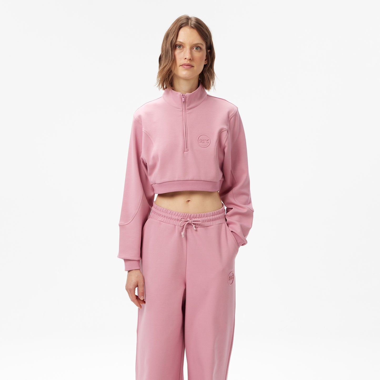 United4 Classic Kadın Pembe Sweatshirt