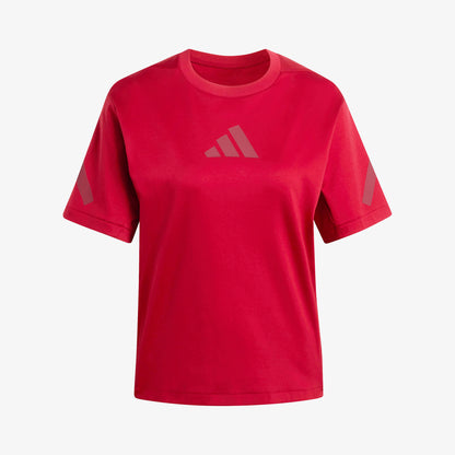 Adidas Z.n.e. Kadın Bordo T-shirt