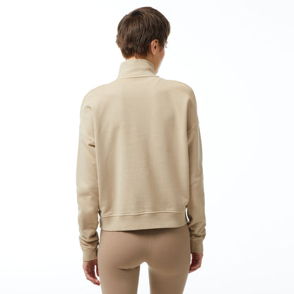United4 Classic Kadın Krem Sweatshirt