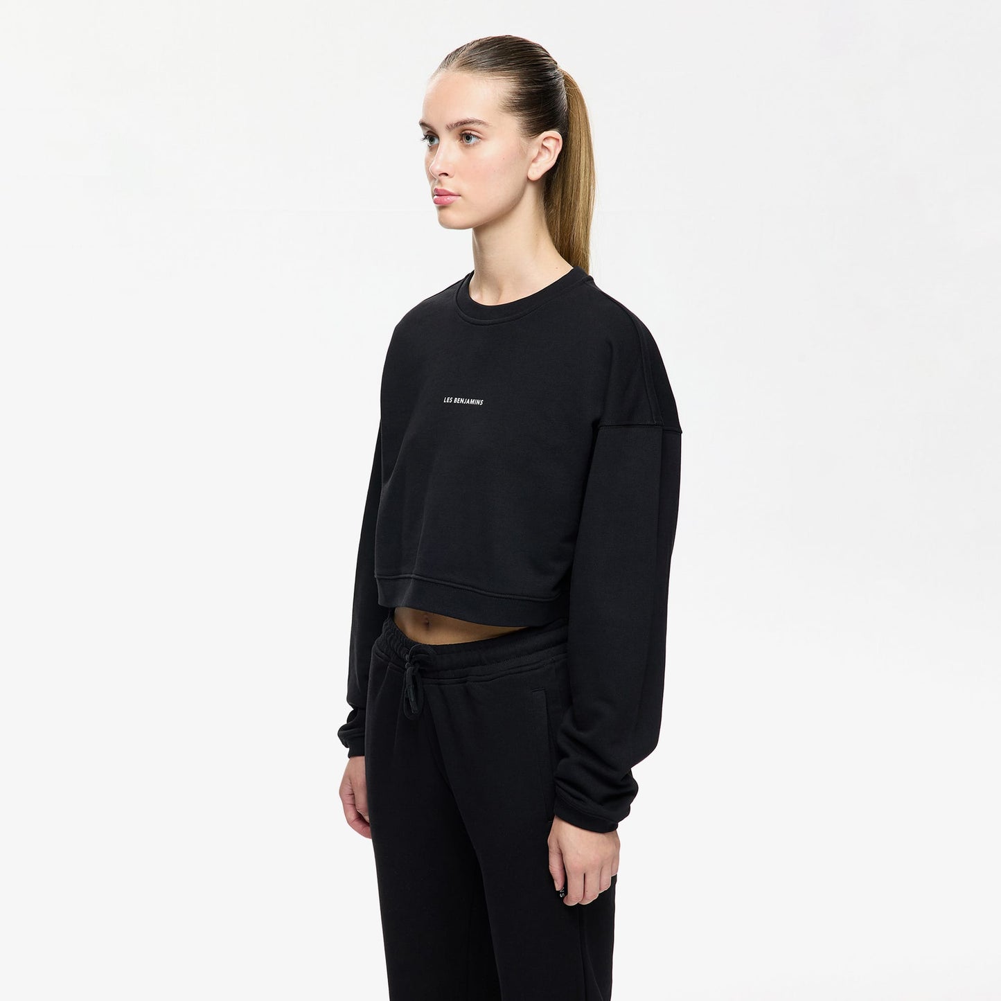 Les Benjamins Kadın Siyah Sweatshirt