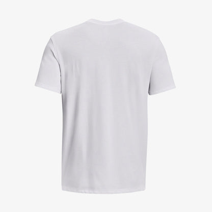 Under Armour Logo Emb Heavyweight Ss Erkek Beyaz T-shirt