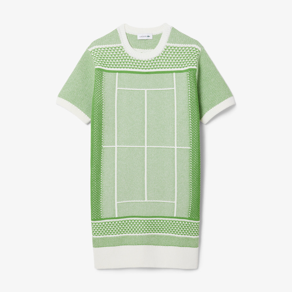 Lacoste Classic Fit Kadın Yeşil Elbise