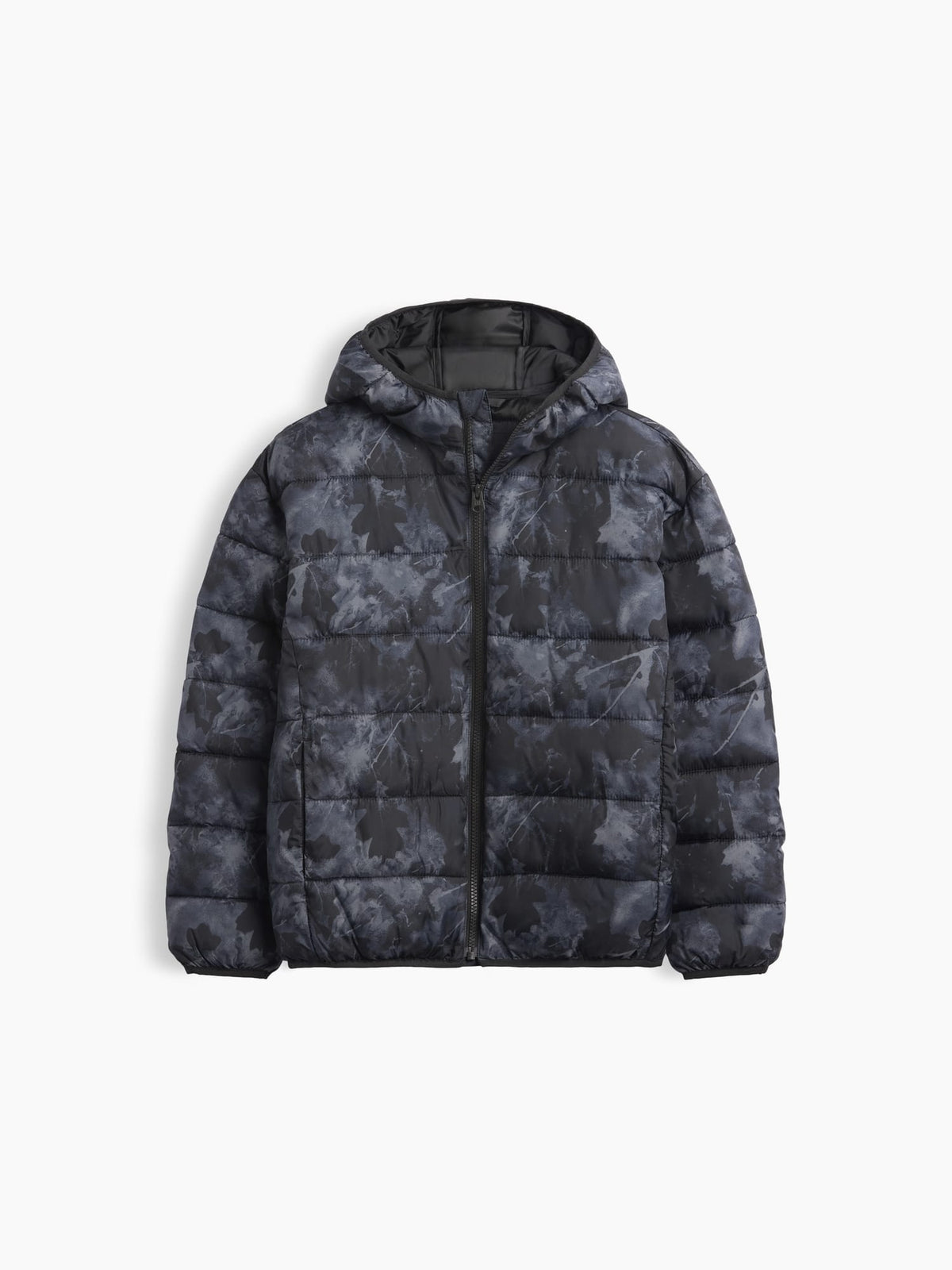Kamuflaj Recycled Lightweight Puffer Şişme Mont