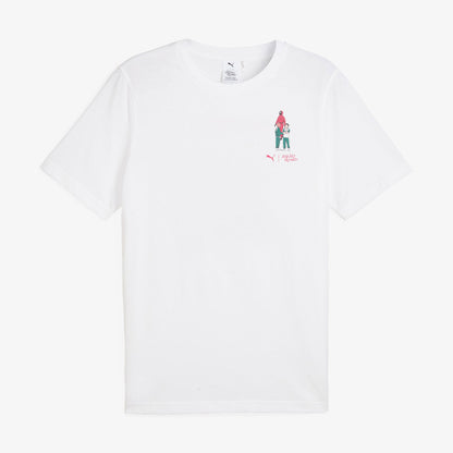 Puma X Squid Game Erkek Beyaz T-shirt