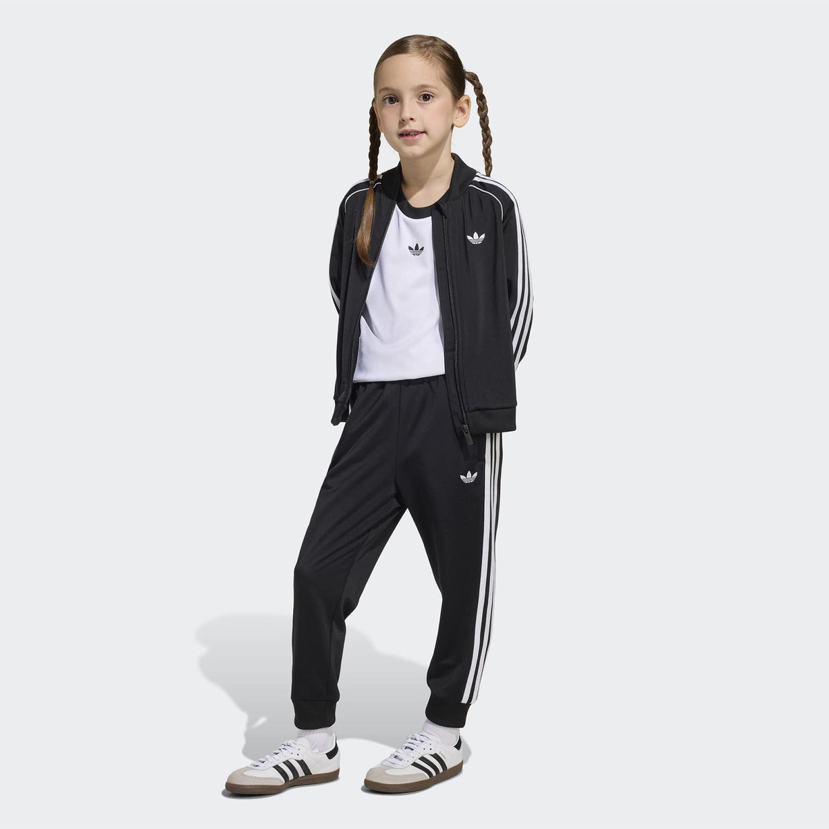 Adidas Tracksuit Çocuk Siyah Eşofman Takımı