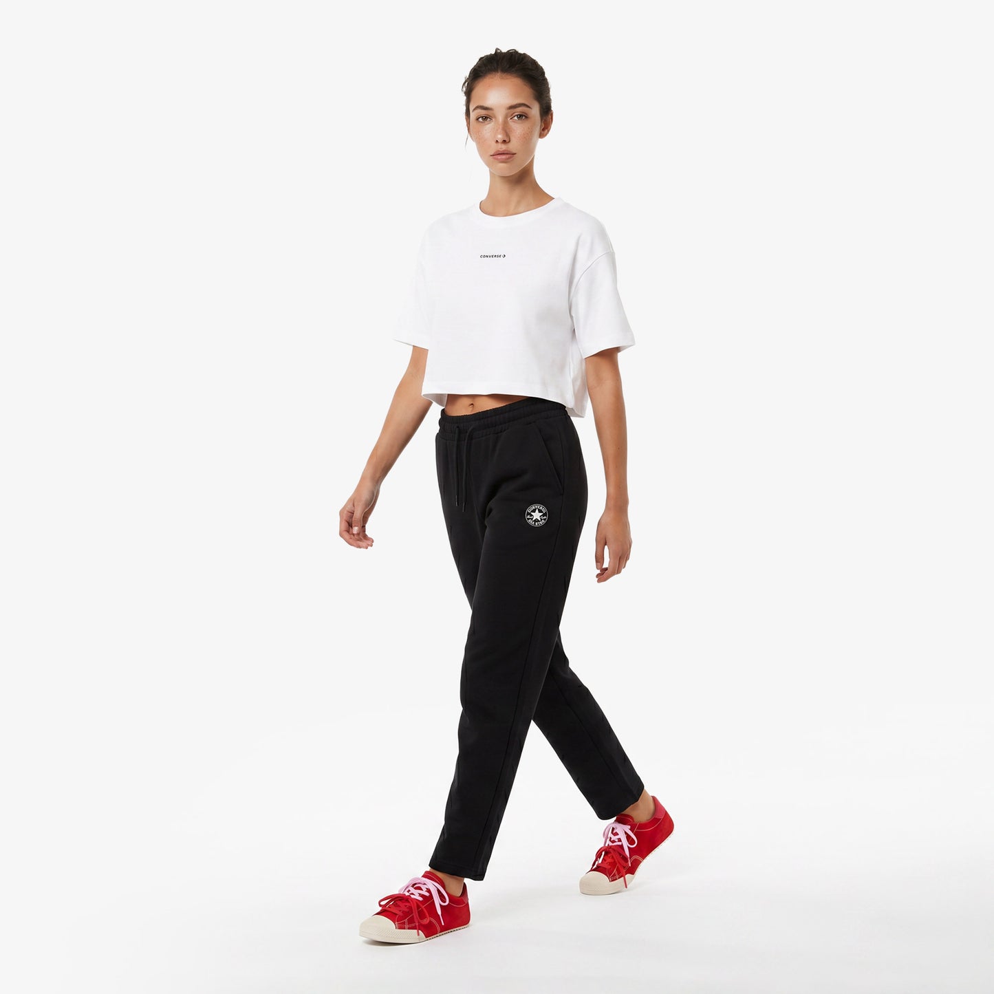 Converse Regular Fit Kadın Beyaz T-shirt