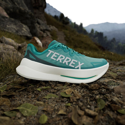 Adidas Terrex Agravic Speed Ultra Erkek Yeşil Koşu Ayakkabısı