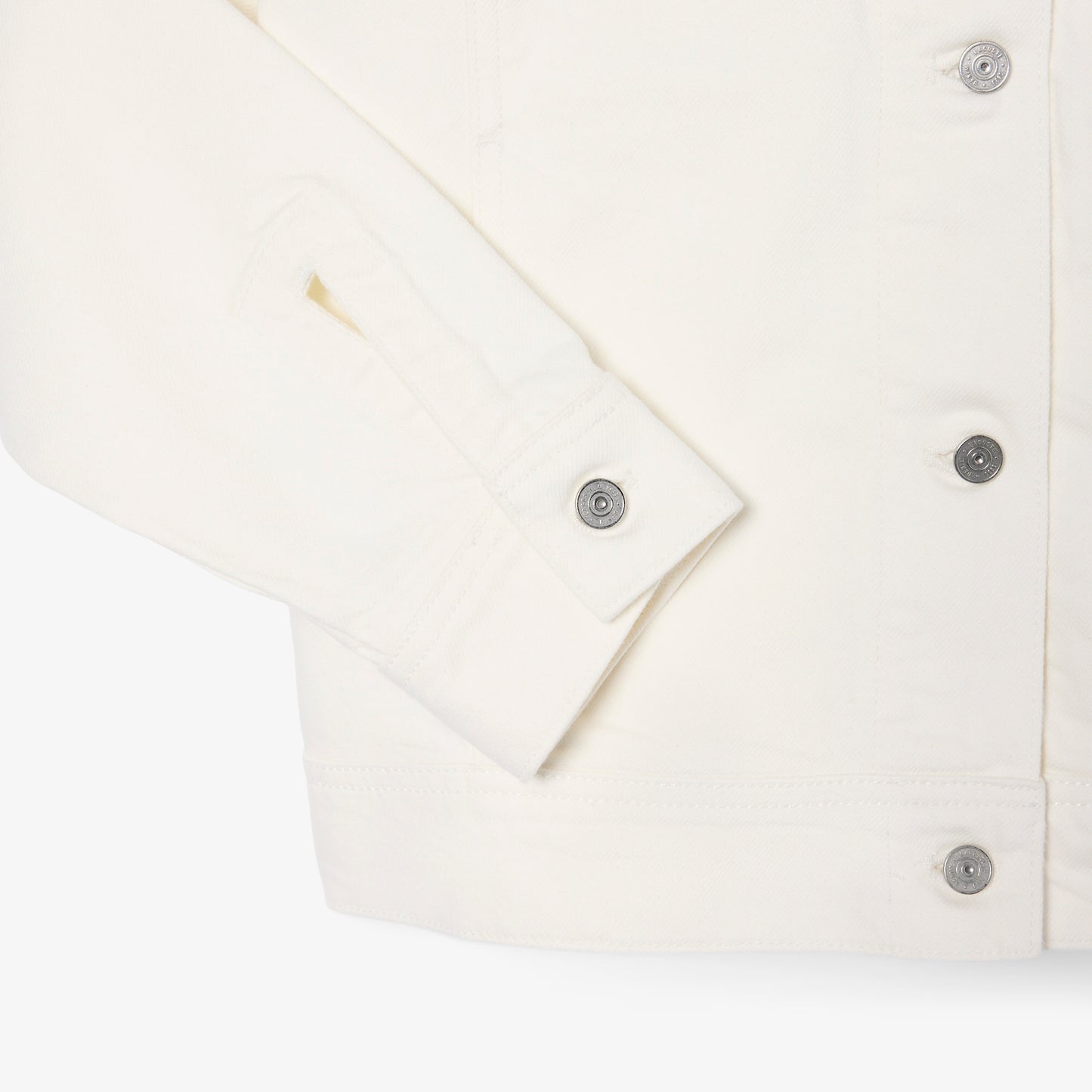 Lacoste Kadın Denim Beyaz Ceket