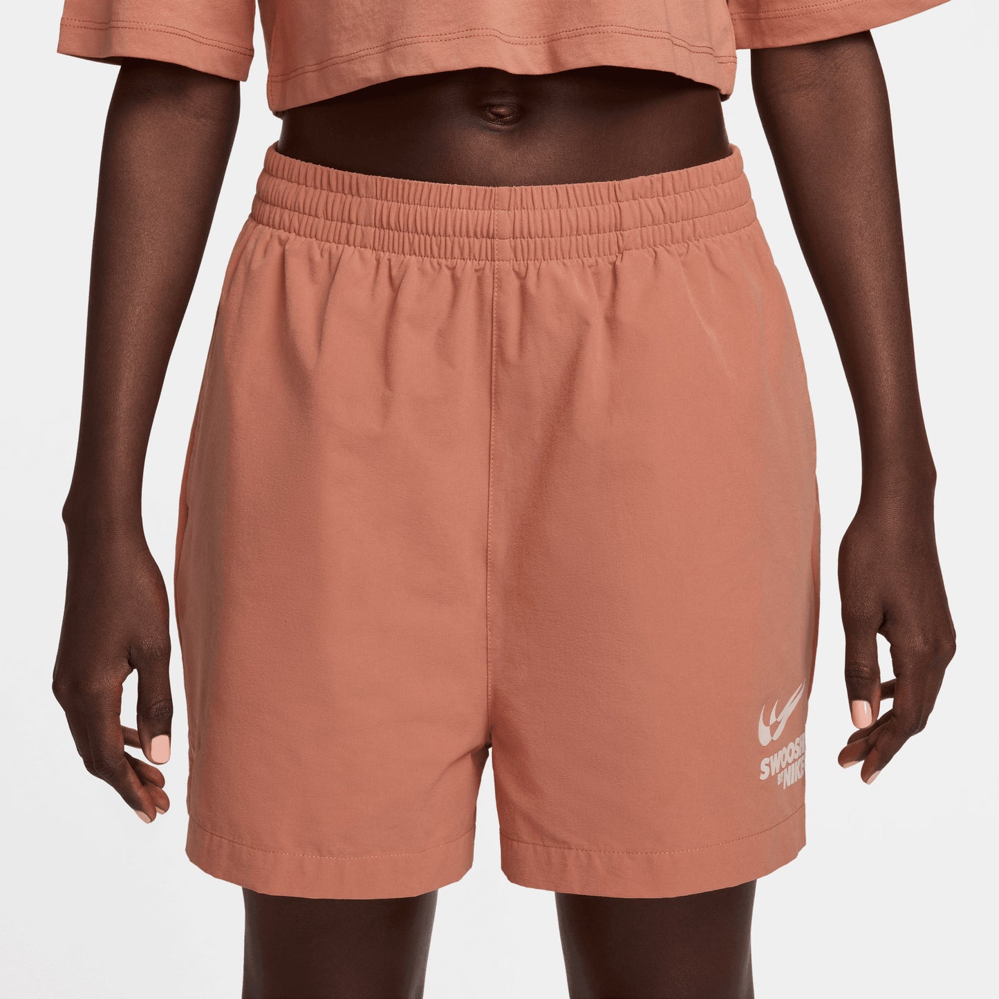 Nike Sportswear Kadın Kahverengi Şort