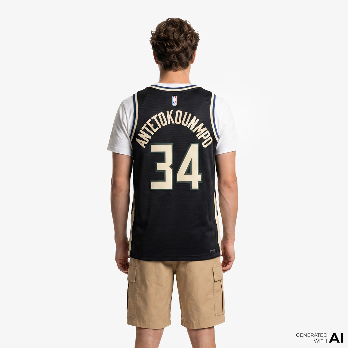 Nike Milwaukee Bucks Giannis Antetekoumpo Erkek Yeşil Basketbol Forması