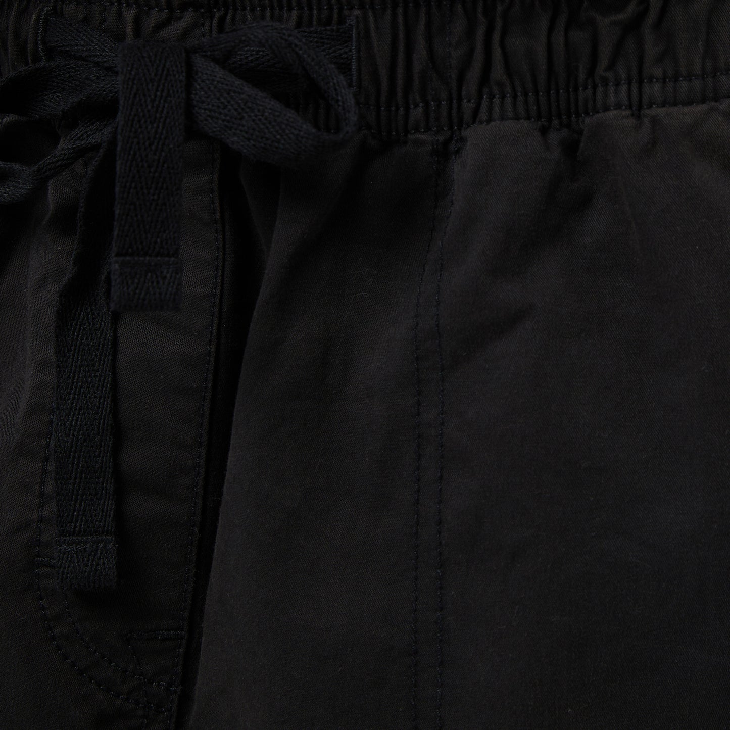 Tommy Hilfiger Loose Cargo Kadın Siyah Pantolon