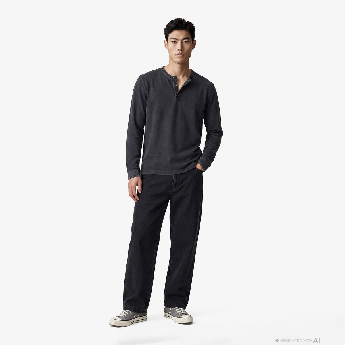 Unıted4 Regular Fit Erkek Siyah T-shirt