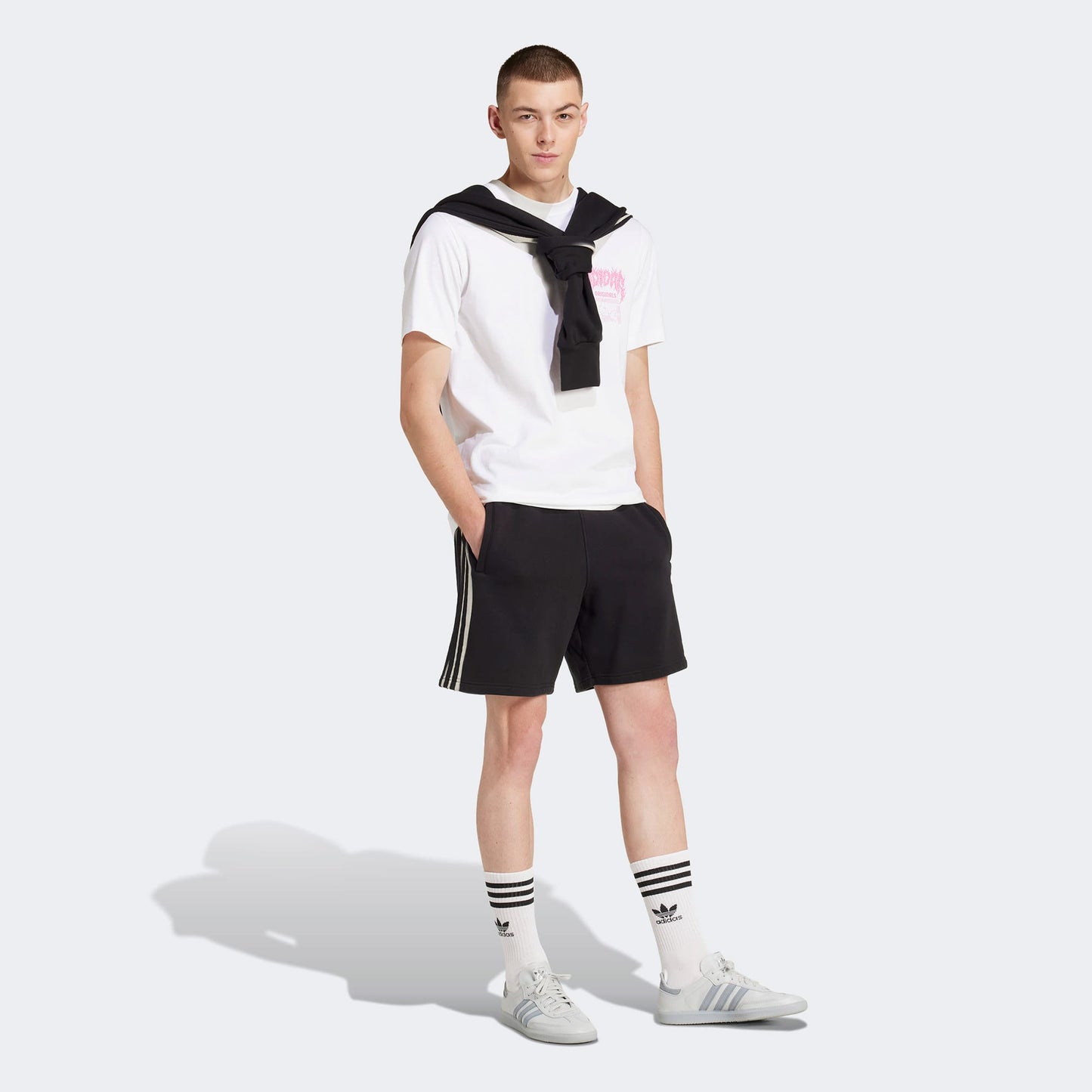 Adidas Skeleton Sho Erkek Siyah Şort