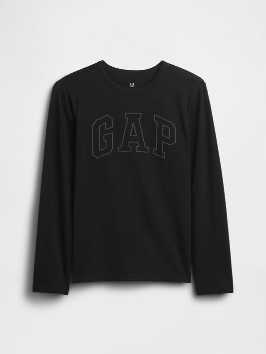 Siyah Gap Logo T-shirt