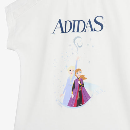 Adidas Disney Frozen Çocuk Beyaz Eşofman Takımı