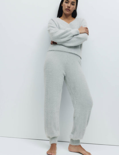 Yumuşak Örgü Pijama Altı