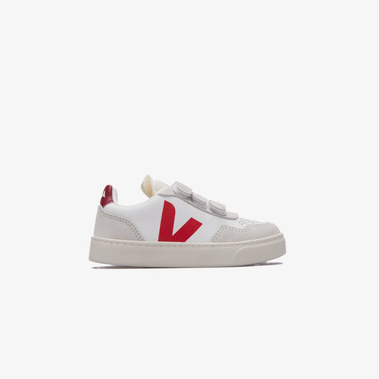 Veja Small Esplar Cırt Cırt Bantlı Çocuk Beyaz Sneaker
