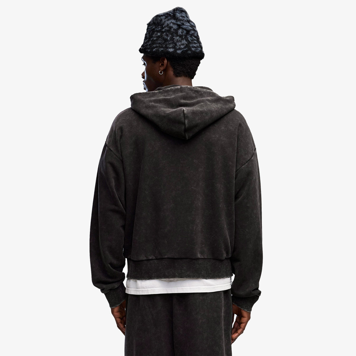 Puma Spc Boxy Full Zip Unisex Siyah Sweatshirt