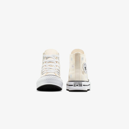 Converse Chuck Taylor All Star Platform Florals Çocuk Krem Sneaker