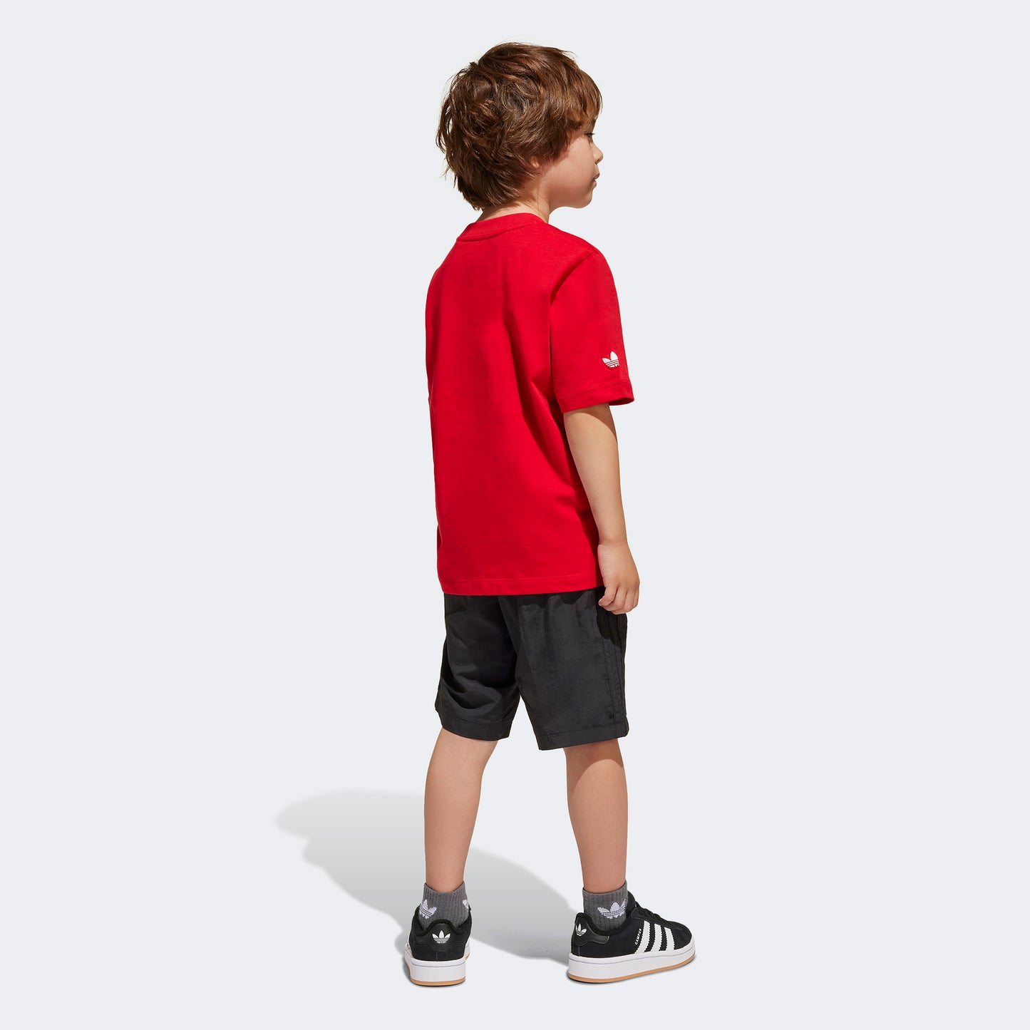 Adidas Short Set Çocuk Kırmızı Şort Takımı
