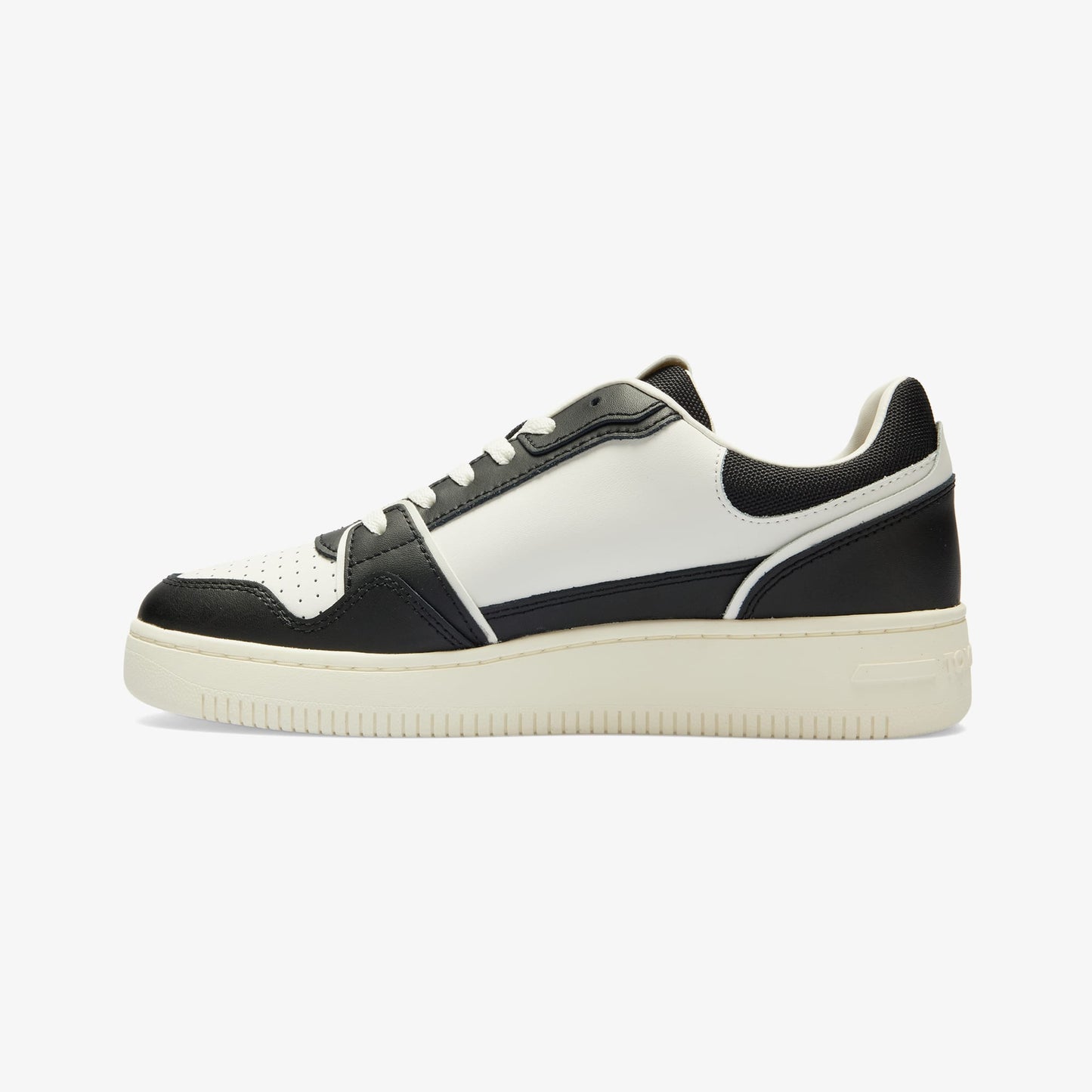 Tommy Hilfiger Retro Basket Erkek Siyah Spor Ayakkabı