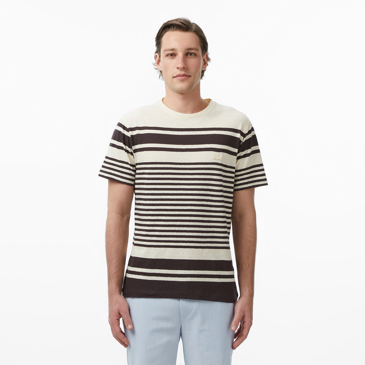 Lacoste Regular Fit Erkek Kahverengi T-shirt
