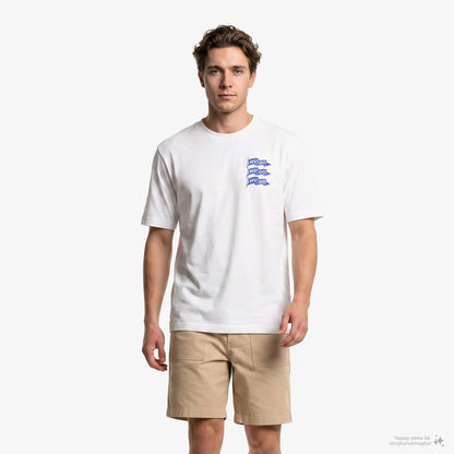 Hugo Nalien Erkek Beyaz T-shirt