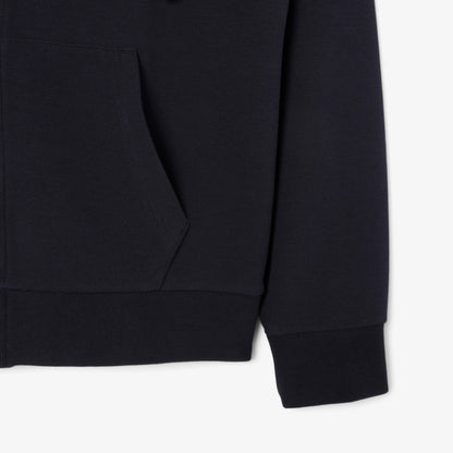 Lacoste Kadın Regular Fit Fermuarlı Lacivert Sweatshirt