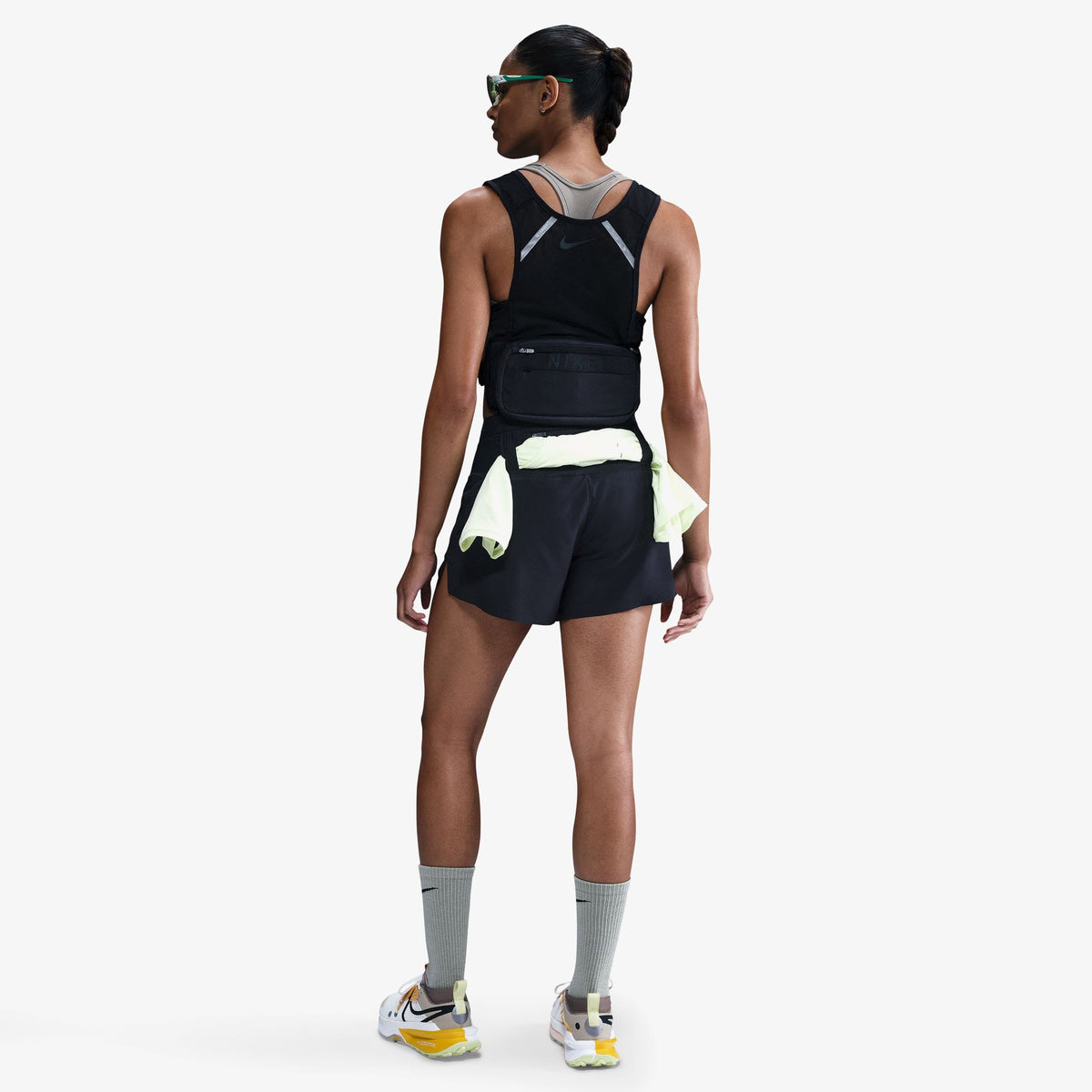 Nike Trail Kadın Siyah Koşu Şortu