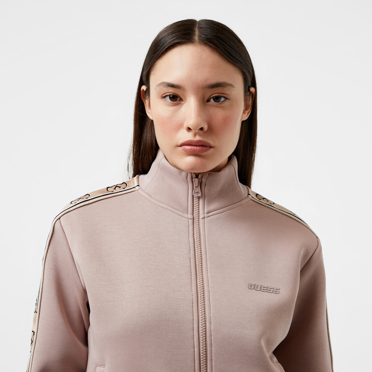 Guess Britney Kadın Pembe Sweatshirt