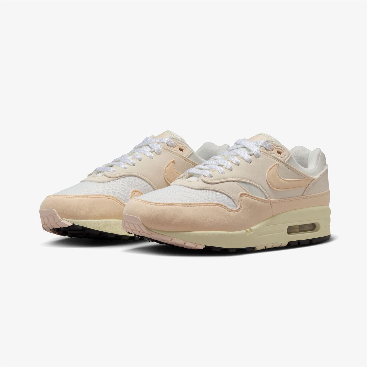 Nike Air Max 1 Kadın Beyaz Krem Pembe Sneaker