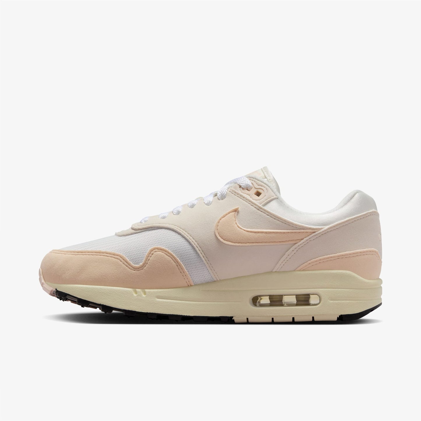 Nike Air Max 1 Kadın Beyaz Krem Pembe Sneaker