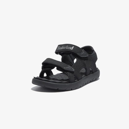 Timberland Perkins Low Arkadan Bantlı Çocuk Siyah Sandalet