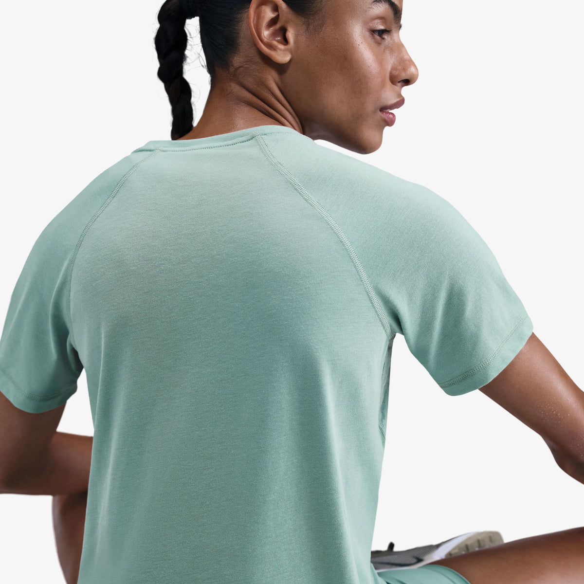 Nike Trail Dri-fit Kadın Yeşil Koşu T-shirt