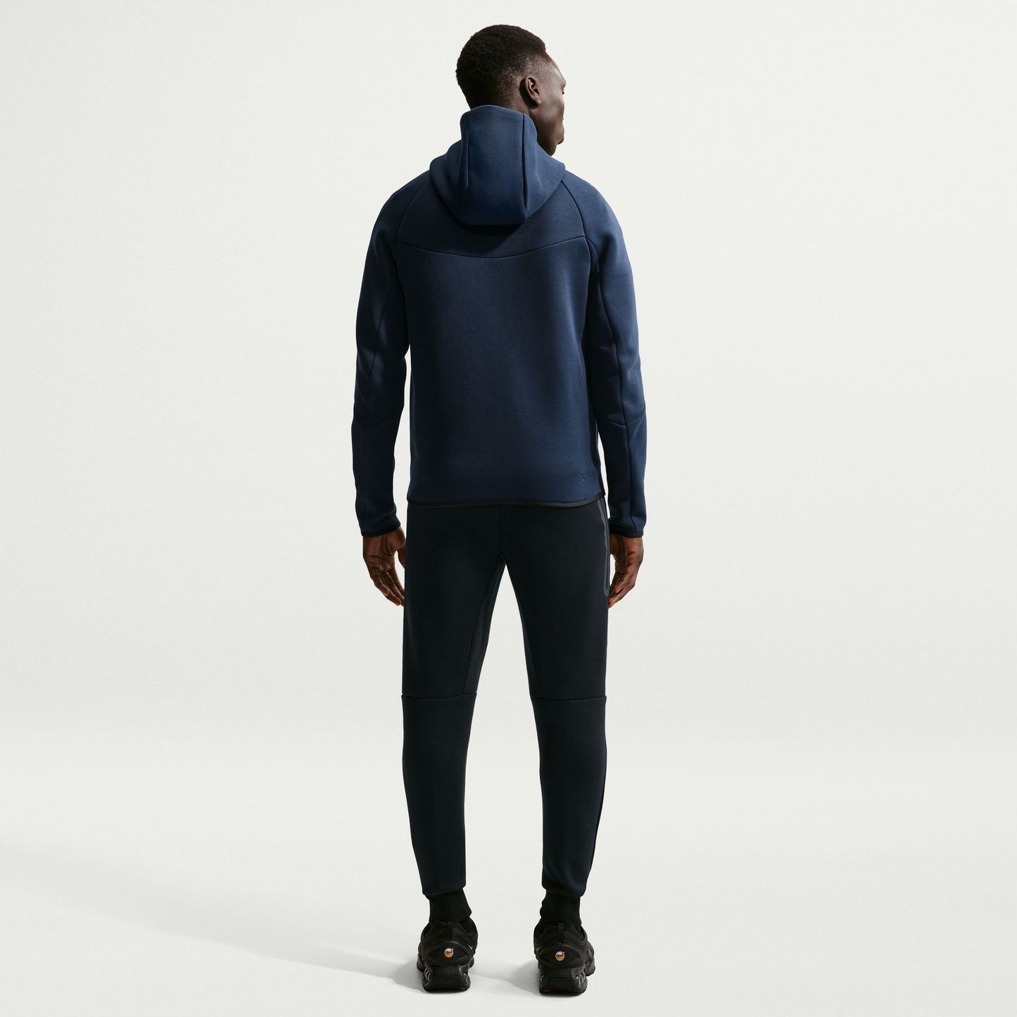 Nike Tech Fleece Full Zip Erkek Mavi Sweatshirt