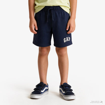Gap Havlu Kumaş Relaxed Fit Çocuk Lacivert Şort