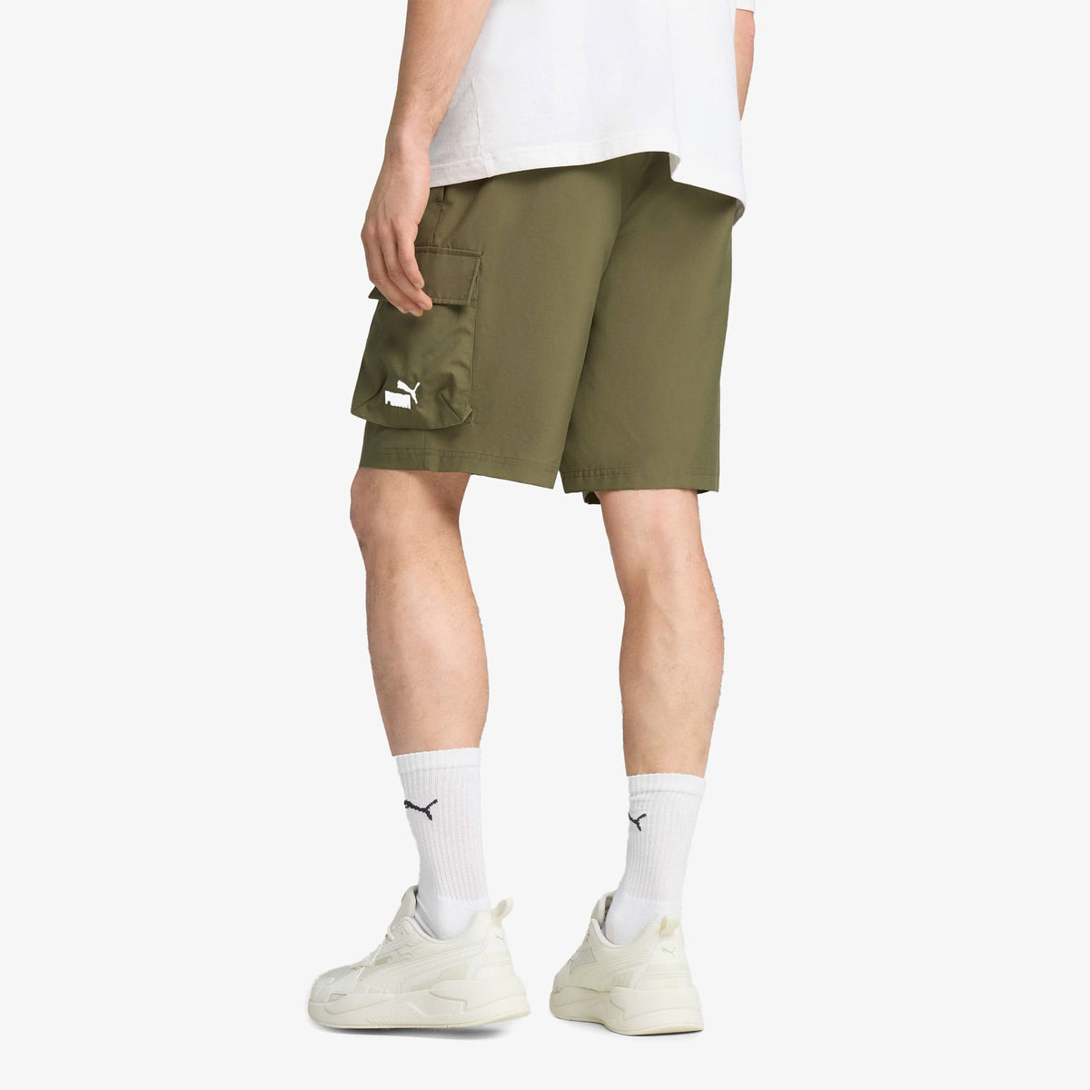 Puma Essentials Erkek Yeşil Şort