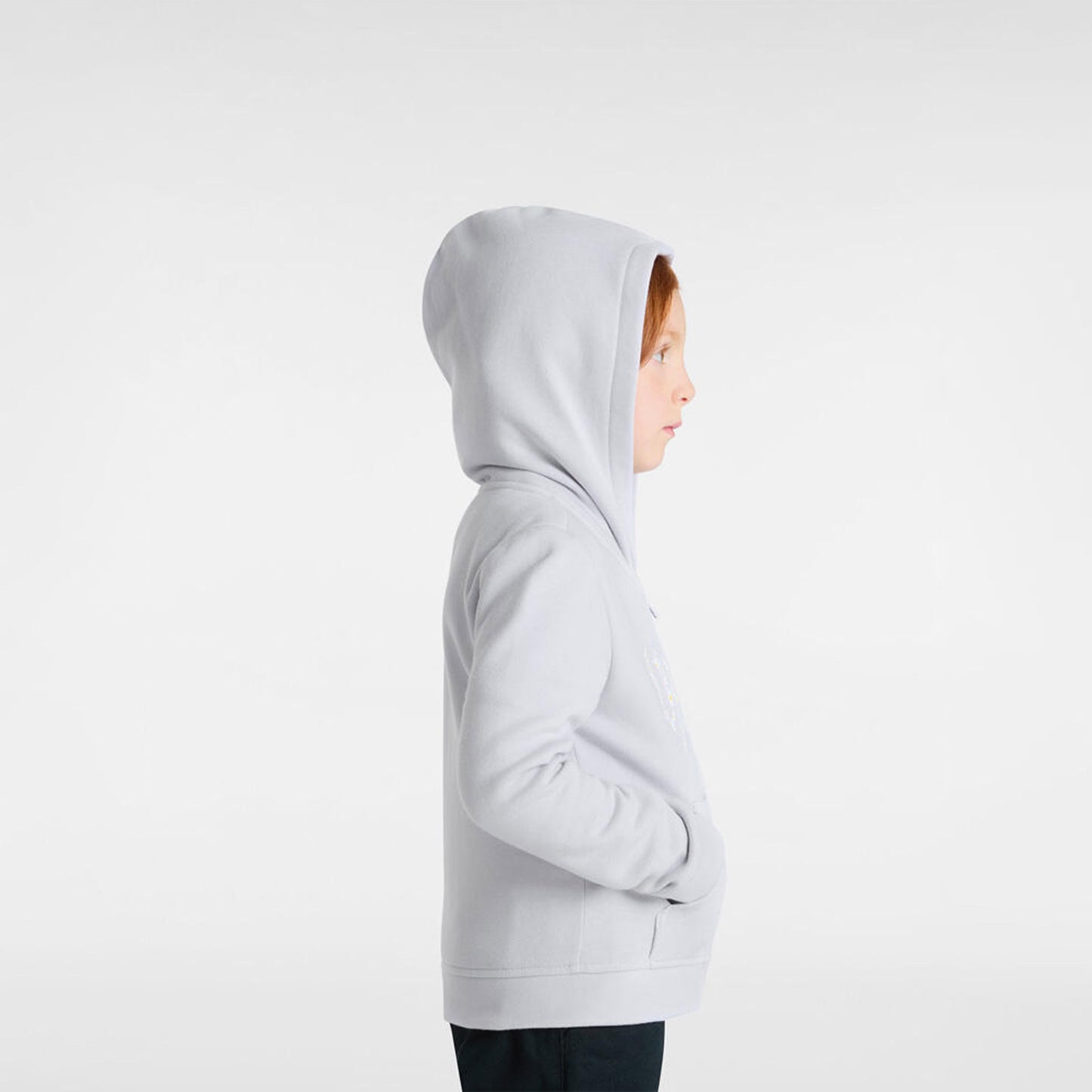 Vans Daisy Break Zip Çocuk Gri Hoodie