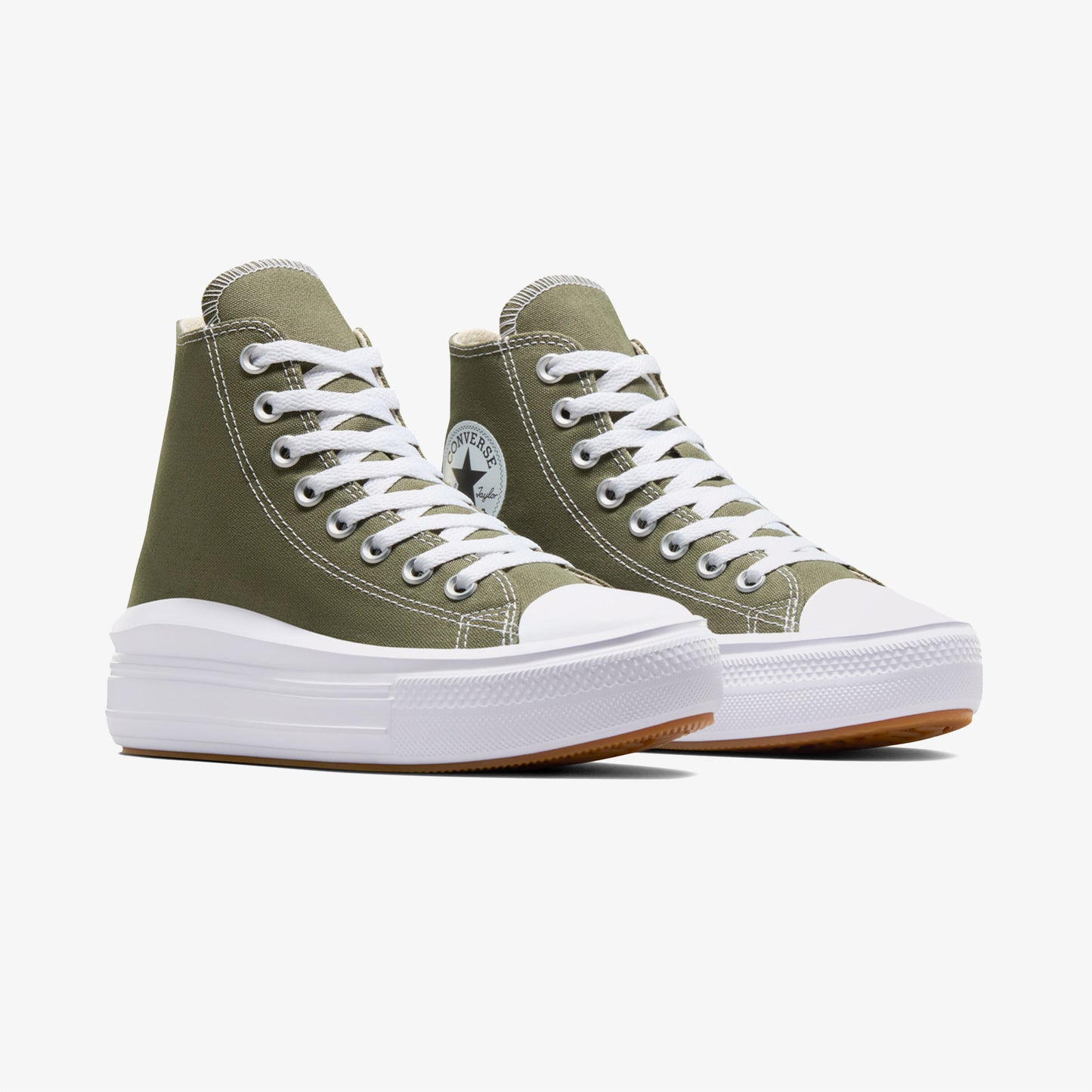 Converse Chuck Taylor All Star Move Platform Unisex Haki Sneaker