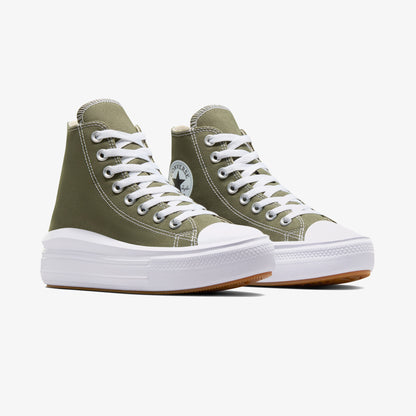 Converse Chuck Taylor All Star Move Platform Unisex Haki Sneaker