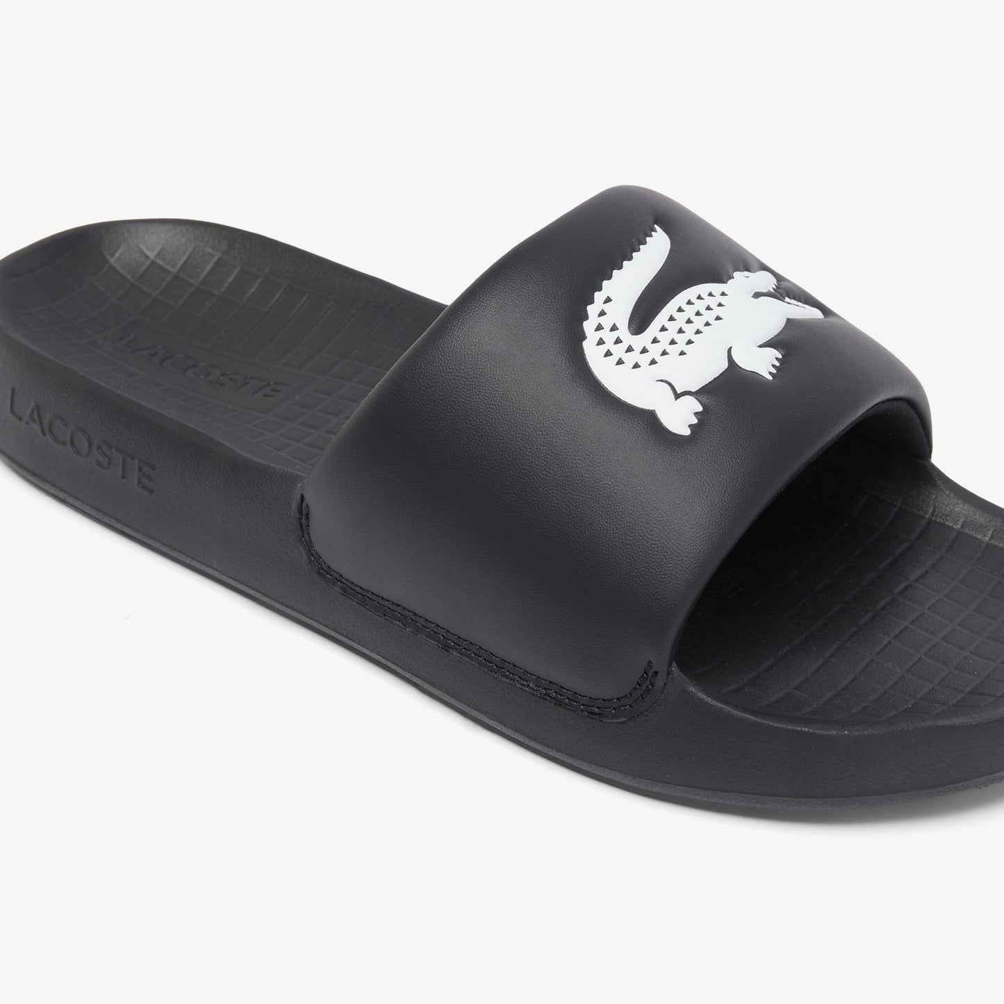 Lacoste Serve Slide 1.0 Erkek Siyah Terlik