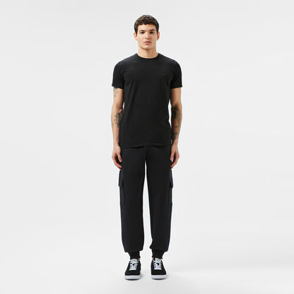 Lacoste Erkek Slim Fit Bisiklet Yaka Siyah T-shirt