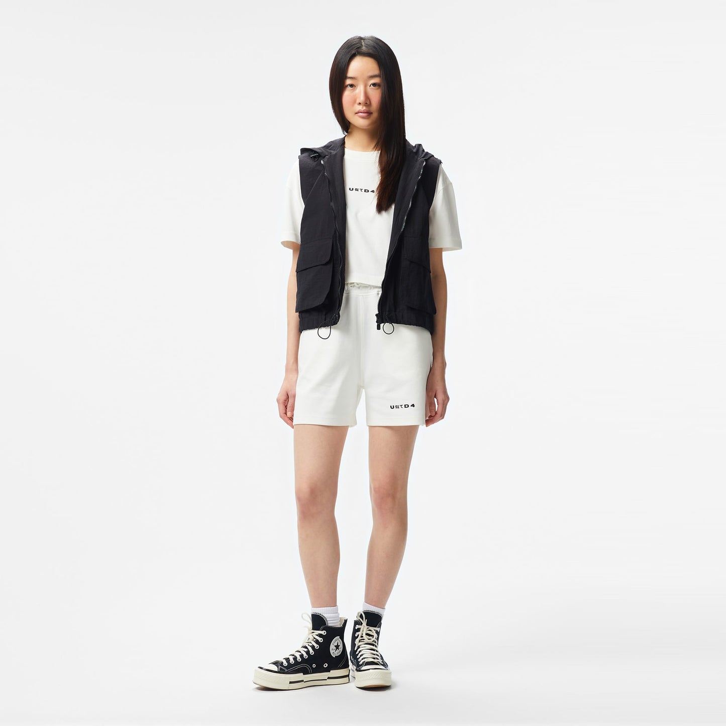 United4 Regular Fit Kadın Bej Şort
