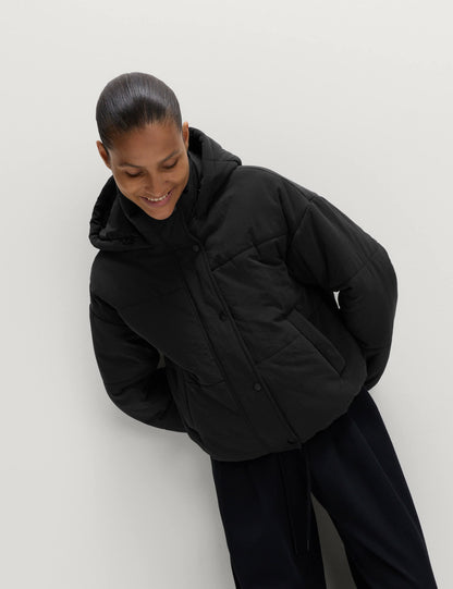 Thermowarmth™ Kapüşonlu Şişme Mont