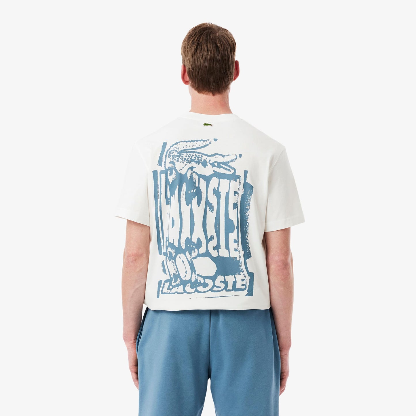 Lacoste Classic Fit Erkek Bej T-shirt
