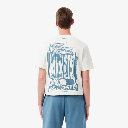 Lacoste Classic Fit Erkek Bej T-shirt