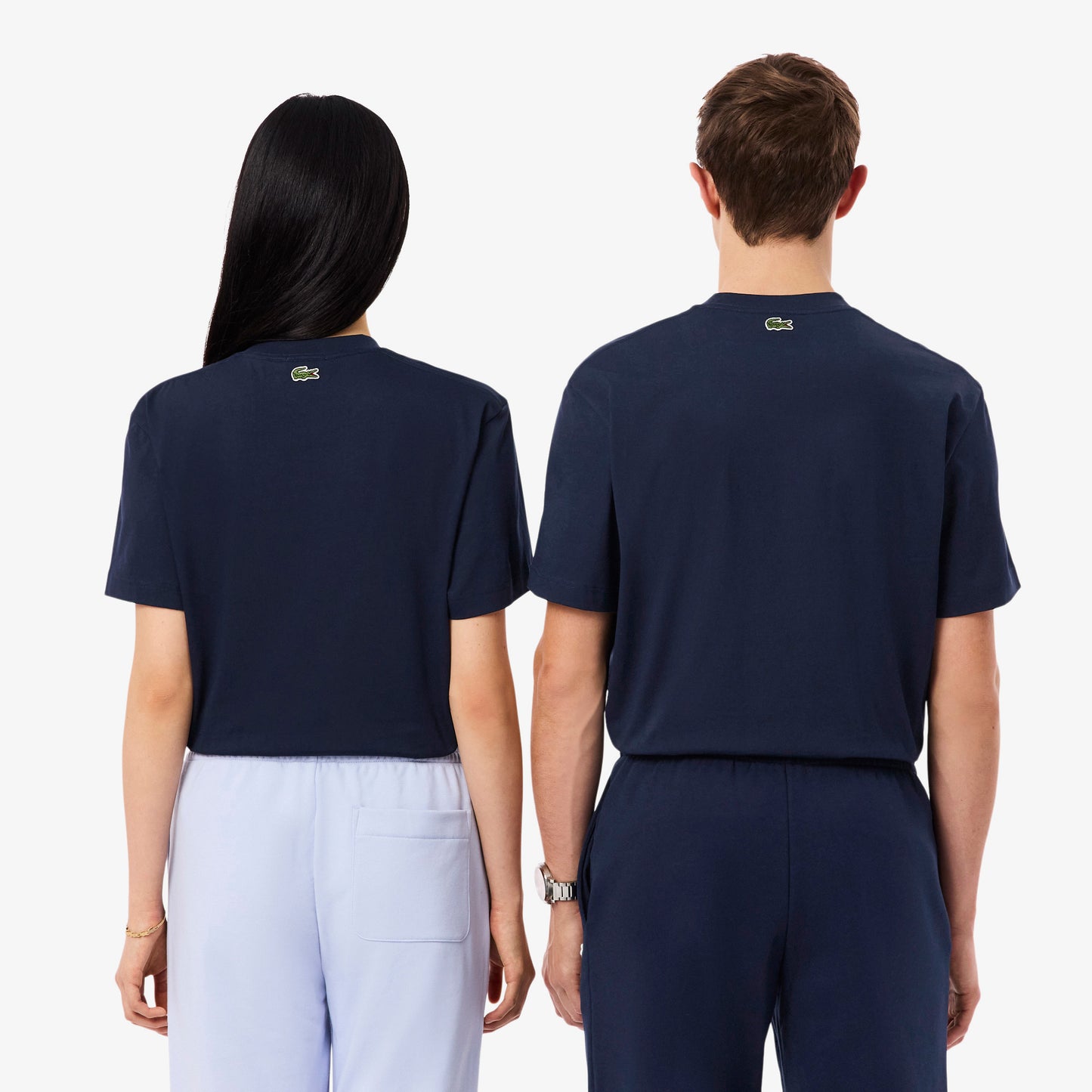 Lacoste Classic Fit Unisex Lacivert T-shirt