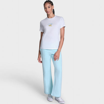 Converse Kadın Beyaz T-shirt