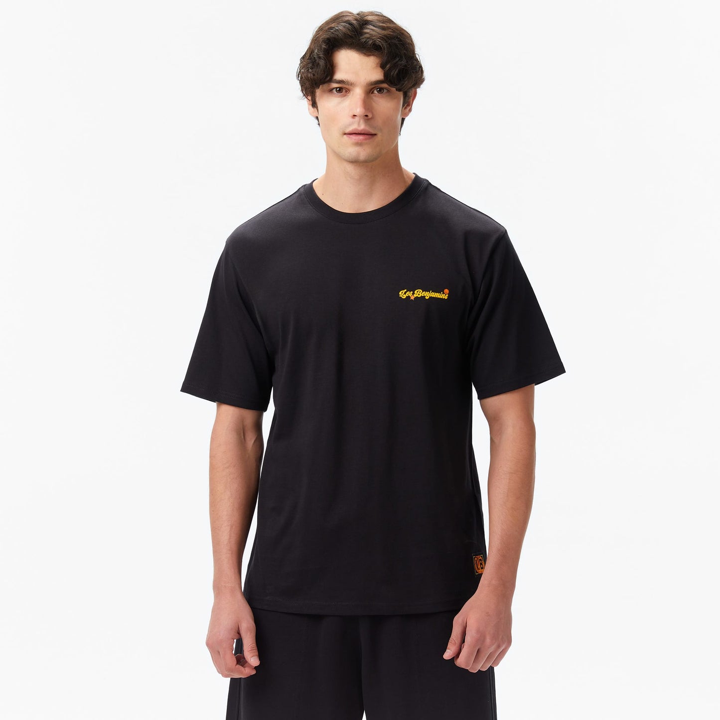 Les Benjamins Erkek Siyah T-shirt