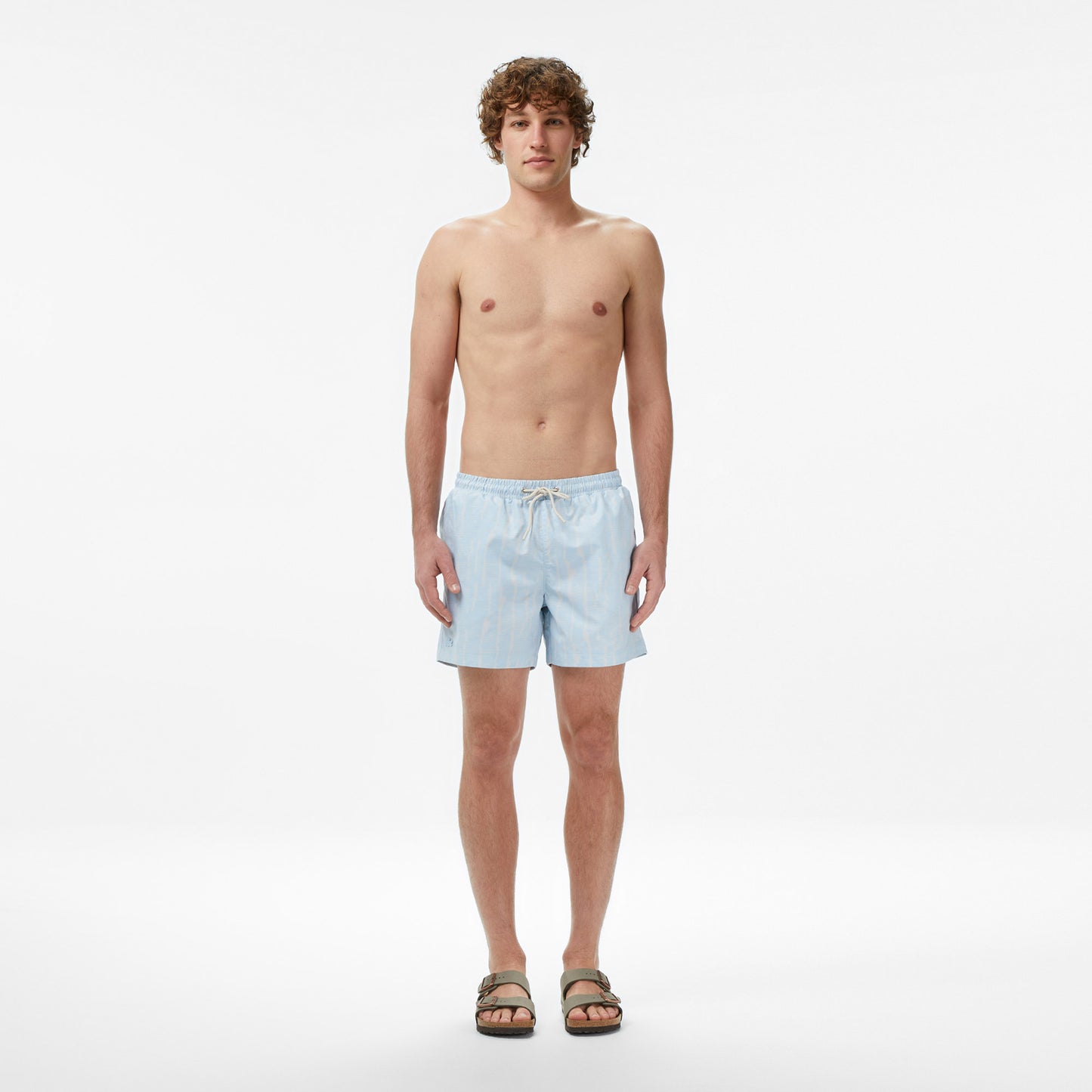 Lacoste Regular Fit Erkek Mavi Deniz Şortu